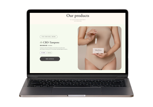 Design 030 Projet - Boutique Shopify pour l’hygiène féminine