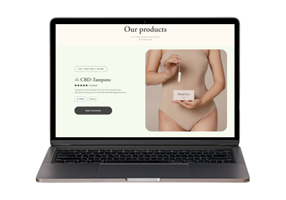 Design 030 Projet - Boutique Shopify pour l’hygiène féminine