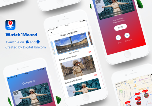 Digital Unicorn Projet - Watch M'Card