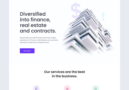 Yustack Projet - Site web Finance/Immobilier