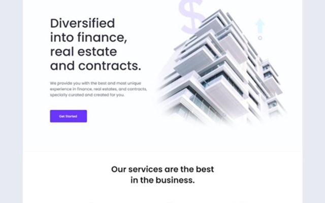 Yustack Projet - Site web Finance/Immobilier