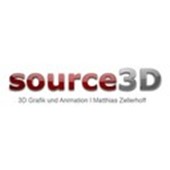 source3D • 3D Grafik & Animation Logo