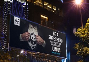 FastRock Projet - World Wildlife Fund - campagne Super-Hero