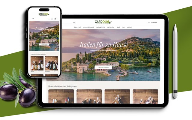 AGENTUR BRANDMARKER GMBH Projet - Refonte e-commerce, plaisir italien authentique à pleine performance