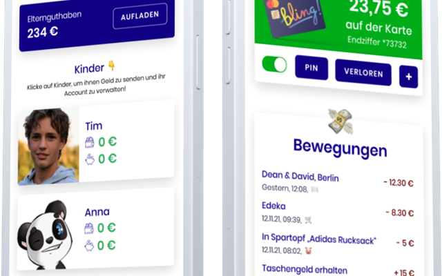 NEON Software Solutions GmbH Projet - Application de cartes Bling