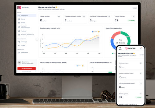 DATAFUSE Projet - Application web IA sur mesure pour les professions juridiques, gain de temps