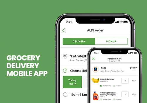 Turtle Factory Inc. Projet - Application mobile de livraison de courses