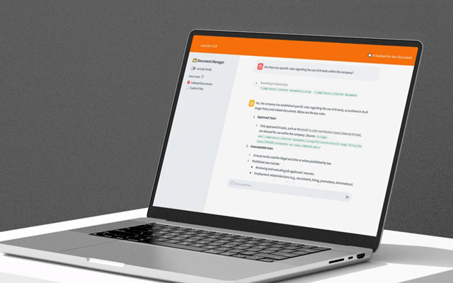 Vention Projet - Legal RAG : plateforme RAG pour le service juridique
