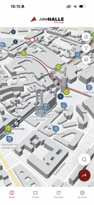 TITANSHUB GmbH Projet - Recréer Mon HALLE en route