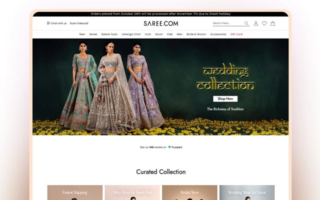 Elsner Technologies Pvt. Ltd. Projet - Saree.com