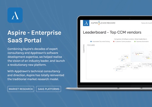 Aspire, Portail SaaS pour entreprises