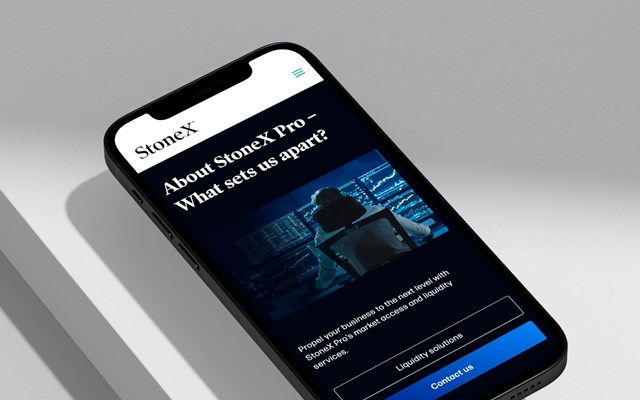 Vention Projet - StoneX : développement de solutions mobiles et web