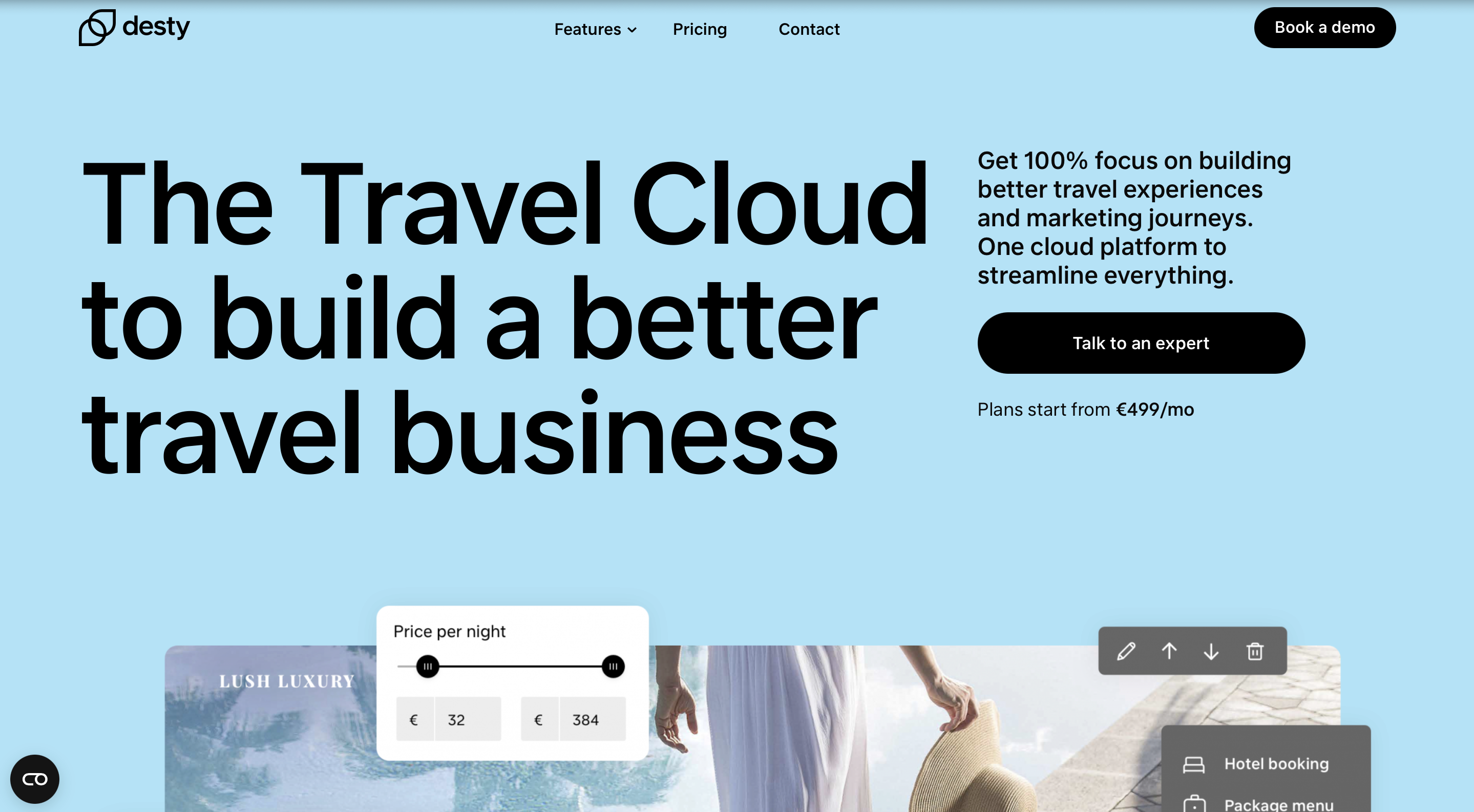 Go Wombat Projet - Desty Travel Cloud