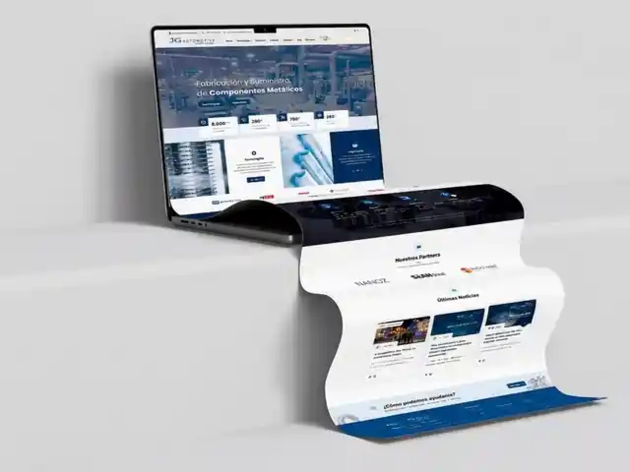 Iconify Branding Projet - Site web institutionnel d’un groupe industriel automobile