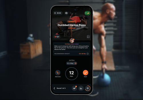TouchZen Media Projet - Application SHRED Fitness