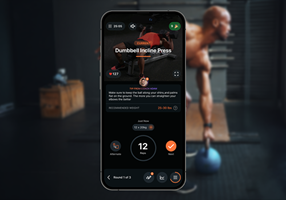 TouchZen Media Projet - Application SHRED Fitness