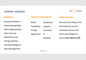 Modex Analytics Projet -