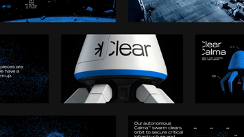 Human Deluxe GmbH Projet - Concept de marque pour une entreprise startup dédiée à l’élimination des débris spatiaux