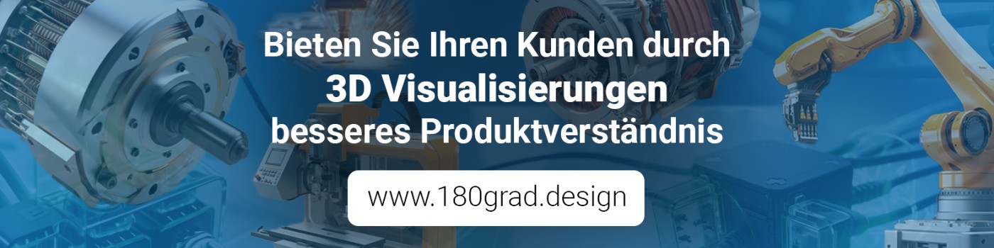 180grad - 3D Visualisierung, Rendering & Animation Headerbild