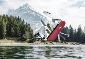 Elespacio Projet - Victorinox - Le couteau suisse dans la publicité
