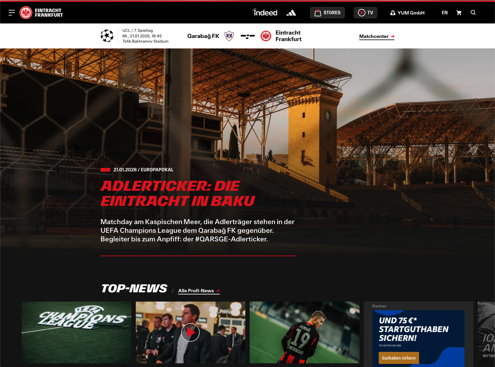 YUM GmbH Projet -