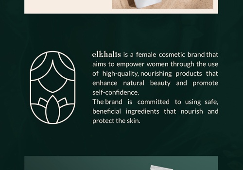UPIMPACT Projet - ELKHALIS | Identité de marque cosmétique