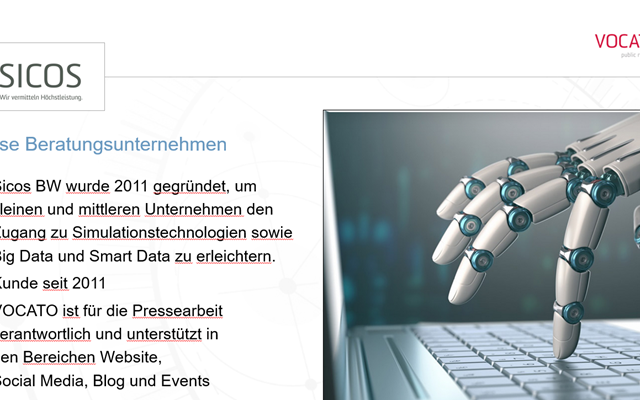 VOCATO public relations GmbH Projet - Relations presse et stratégie