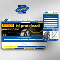 SC PRONET DESIGN SRL Projet - Reifengeschäft www.sigemo.ro