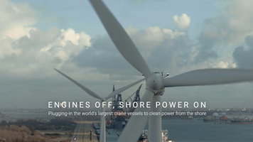 Synima Projet - Moteurs à l’arrêt, branchement électrique à quai en marche