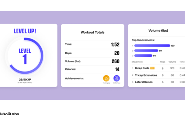 Goji Labs Projet -