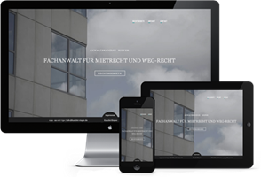 binary-garden.com - Digital-Agentur für Internetmarketing Projet - Refonte du site de l’étude d’avocats Rieper