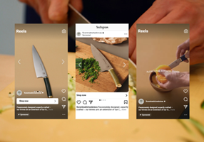 LOUD Creative Digital Agency Projet - Florentine Kitchen Knives