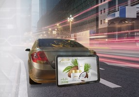 Adintelo Projet - Signalisation numérique extérieure pour voitures
