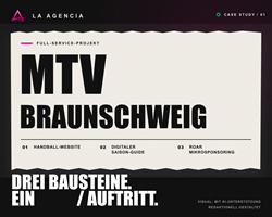 LA AGENCIA Projet - MTV Braunschweig : trois modules numériques, un seul spectacle