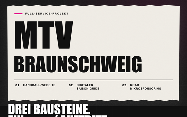 LA AGENCIA Projet - MTV Braunschweig : trois modules numériques, un seul spectacle