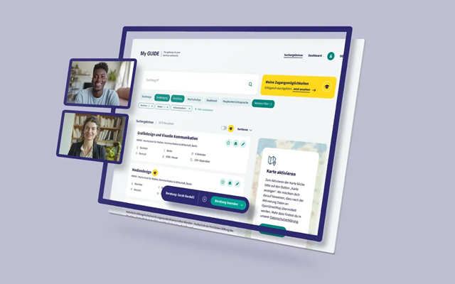 brightside Studio Projet - DAAD | Outil pour le réseau mondial de conseillers