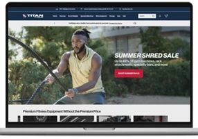 BrainSpate Projet - Titan Fitness : boutique Shopify Plus haute performance