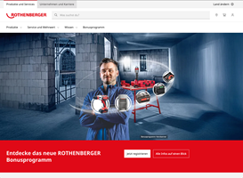 Relance de plusieurs sites web de marques du groupe ROTHENBERGER