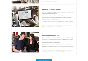 The Web Provider Projet - Site web de Motor Depot