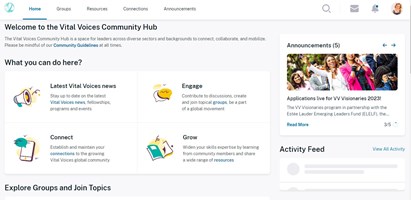 Vital Voices Hub