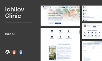 Web Help Agency Projet - Centre médical Ichilov