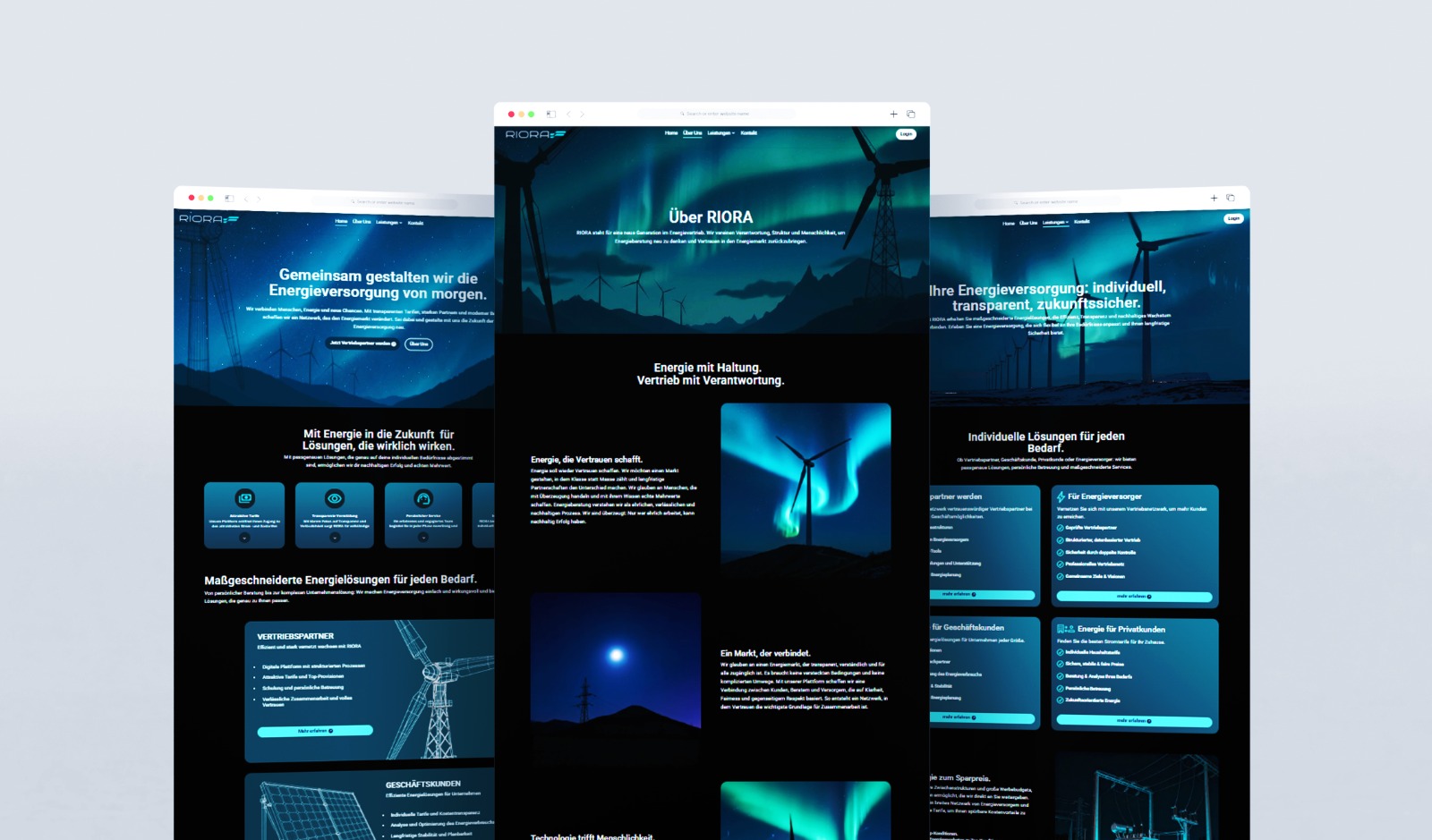Vanced Media | Webdesign, Online-Marketing, SEO/GEO Projet - Nouvelle version de site WordPress pour Riora