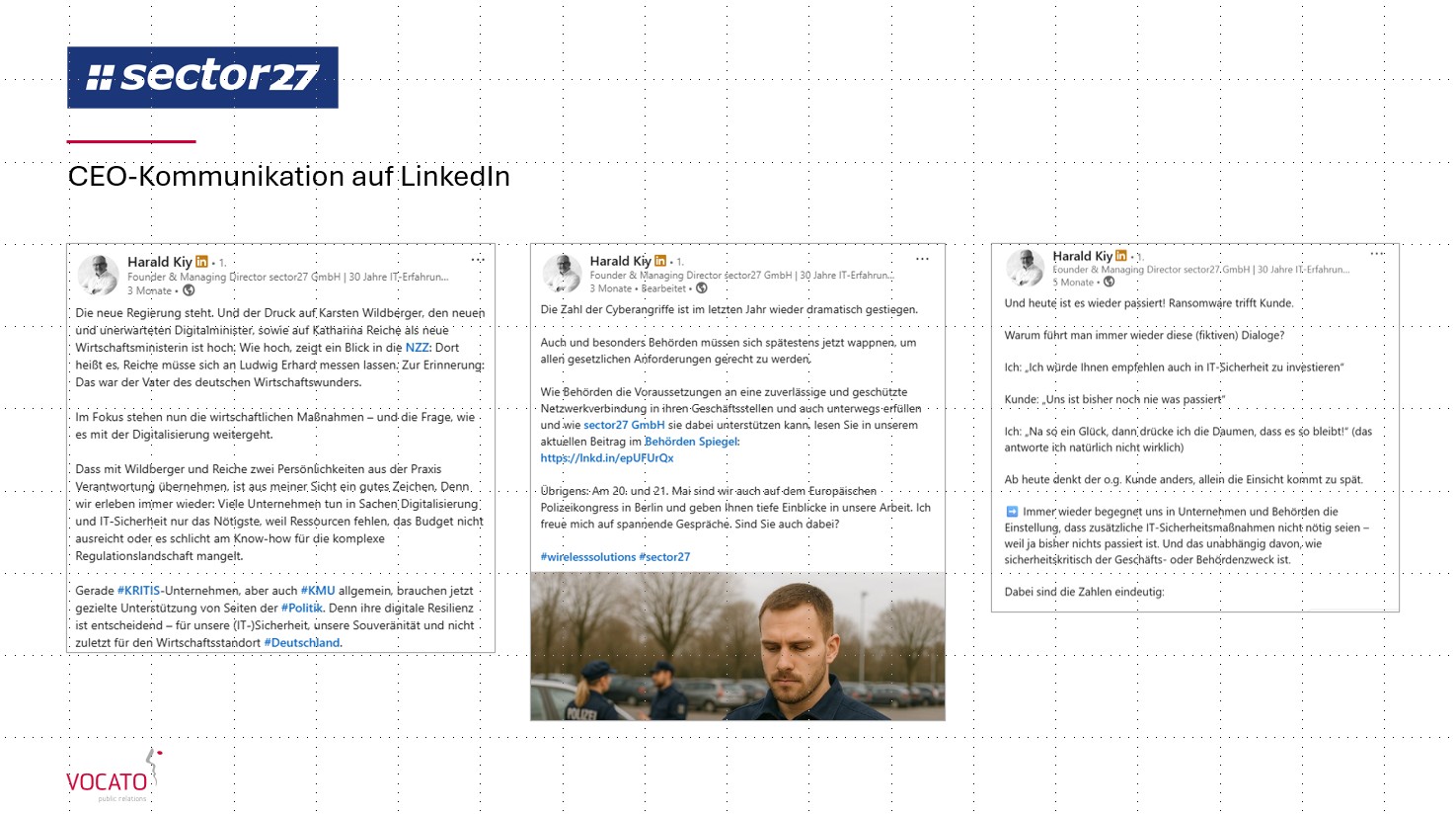 VOCATO public relations GmbH Projet -
