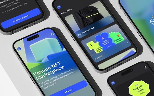 Vention Projet - Plateforme blockchain pour les primes aux employés et les NFT