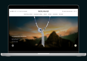 Aegeantic Projet - Expérience numérique de luxe Mouawad Diamonds