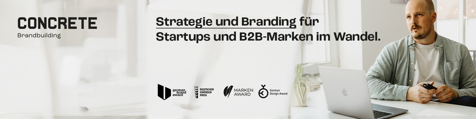 CONCRETE, Brandbuilding GmbH Headerbild