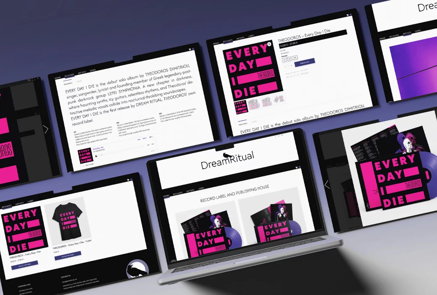 Homepages4u GmbH Projet - Création nouvelle