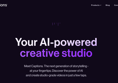 BlockCrunch Projet - Captions : pour les vidéos parlantes