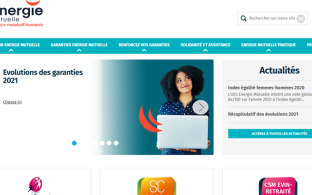 Actency Projet - Energie Mutuelle : Refonte digitale des espaces