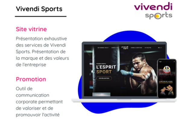 Hello Pomelo Projet - Vivendi Sports